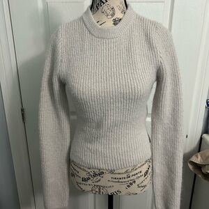 NWT Zara cream/grey coloured sweater size M